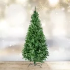 Műfenyő - 180 cm - Nordmann - PVC - sötétzöld