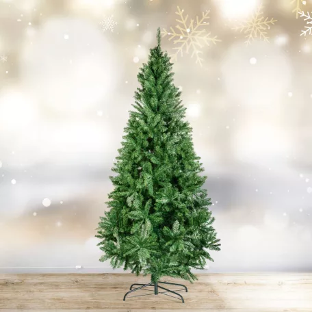 Műfenyő - 180 cm - Nordmann - PVC - sötétzöld