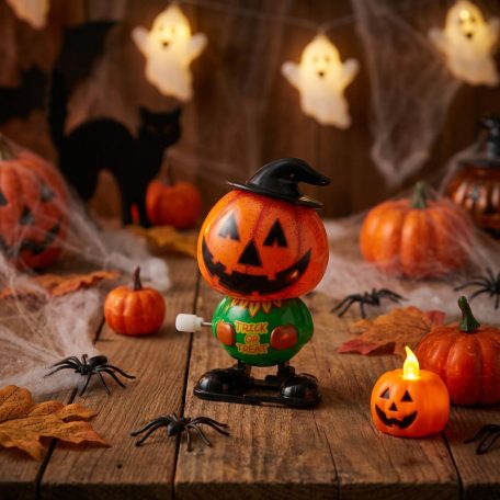 Felhúzható ugráló tök - 7 x 5 x 4 cm