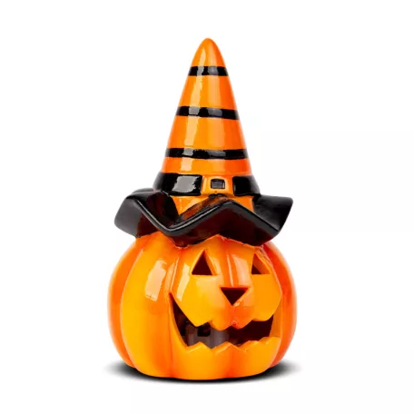 Halloween-i LED-es tök - 2 x LR44 - 6,5 x 11 cm