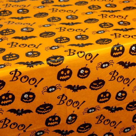 Halloween-i dekoráció - asztalterítő - flanel - 132 x 178 cm