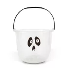 Halloween-i dekoráció - vödör - 2 féle - 20 x 16 cm
