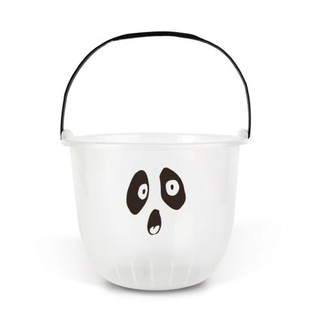 Halloween-i dekoráció - vödör - 2 féle - 20 x 16 cm