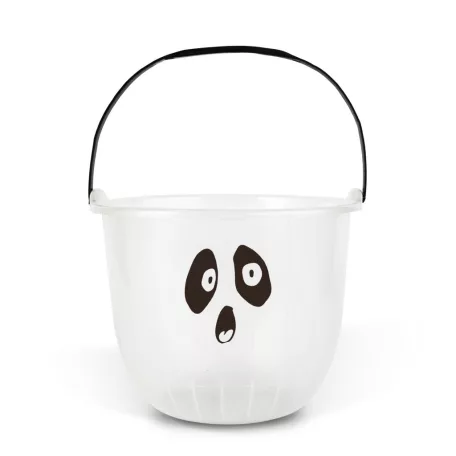 Halloween-i dekoráció - vödör - 2 féle - 20 x 16 cm