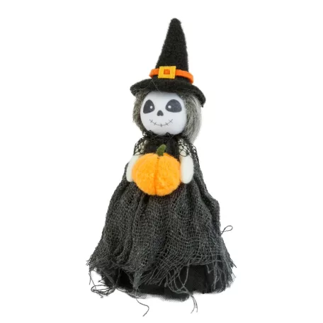 Halloween-i dekoráció - szellem, macska, tökfej - 21 cm