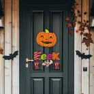 Halloween-i dekoráció - tök  - akasztható - 45 x 23 cm