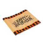 Halloween-i dekoráció - asztalterítő futó - halloween-i motívumokkal - 184 x 33 cm