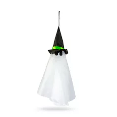   Halloween-i világító dekoráció - szellem - felakasztható - RGB LED - 70 x 50 cm