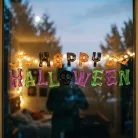 Halloween gél ablakmatrica szett - 50 x 15 cm - 2 féle