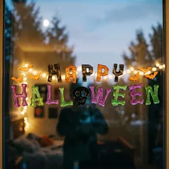 Halloween gél ablakmatrica szett - 50 x 15 cm - 2 féle