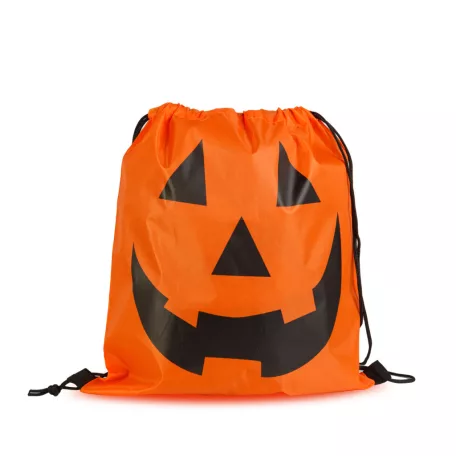 Halloween-i hátizsák - tök - összehúzós - 39,5 x 34 cm