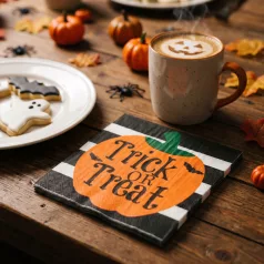   Halloween-i papírszalvéta - tök - 2 rétegű - 33 x 33 cm - 16 db / csomag