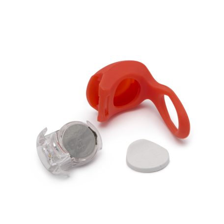 LED-es kerékpár lámpa szett szilikon borítással