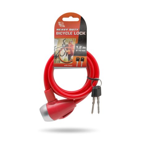 Kerékpár sodrony lakat