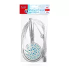 Zuhanyfej + gégecső 1,5 m - krómozott, 5 funkciós