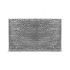 Fürdőszobai kilépőszőnyeg - hosszúszálú - szürke - 60 x 40 cm