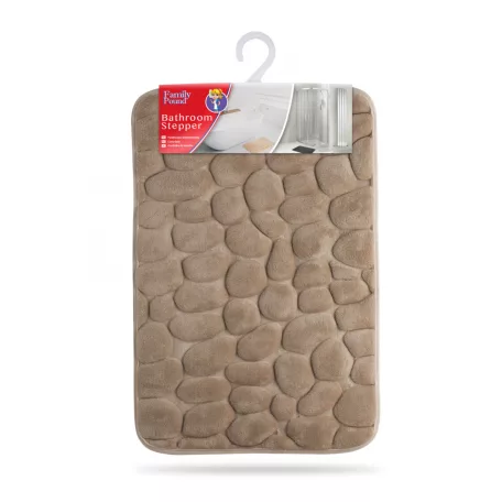 Fürdőszobai kilépőszőnyeg (világosbarna)