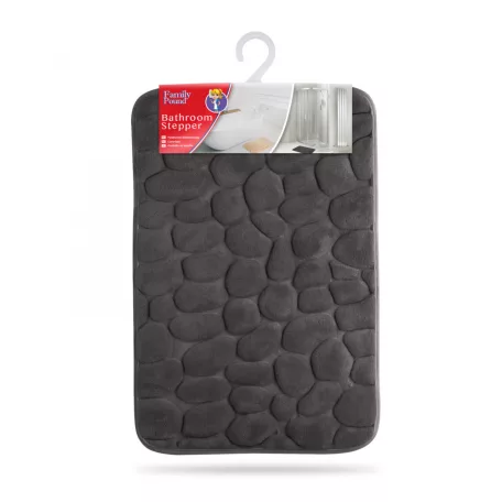 Fürdőszobai kilépőszőnyeg (sötétszürke)