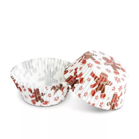 Muffin papír szett - karácsonyi - 100 db / csomag