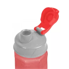 Sport kulacs - műanyag, átlátszó - 800 ml - 3 színben