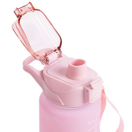 Sport kulacs - 1L - opálos - rózsaszín-kék színátmenetes