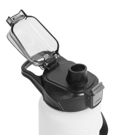 Sport kulacs - 1L - opálos - fekete-fehér színátmenetes