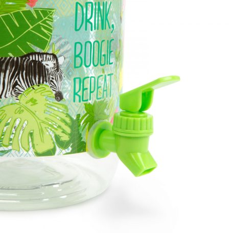 Italadagoló csappal, műanyag pohárszettel