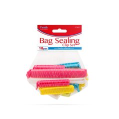 Zacskózáró csipesz - 18 db / csomag