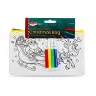 Színezhető tolltartó - 4 filccel - 21 x 12 cm - 2 féle