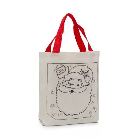 Színezhető ajándéktáska - karácsonyi - 4 filccel