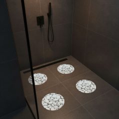   Öntapadós csúszásgátló - köves  - 19 cm - 4 db / csomag