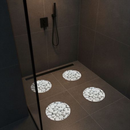 Öntapadós csúszásgátló - köves  - 19 cm - 4 db / csomag