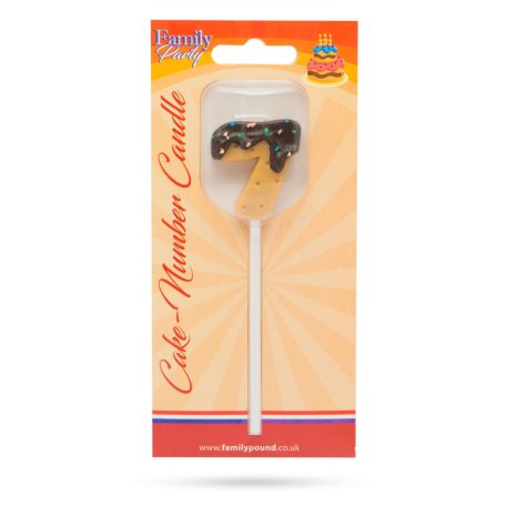 Gyertya - számsütemény