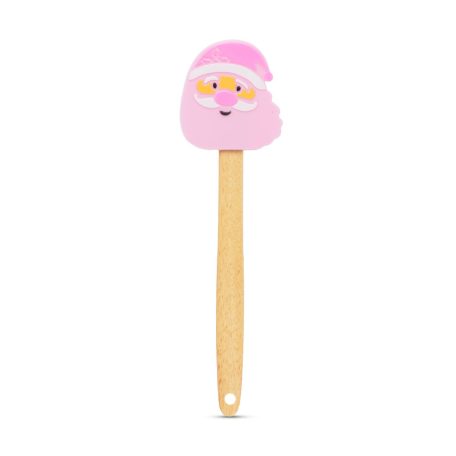 Szilikon spatula - mikulás - 29 x 7,6 cm