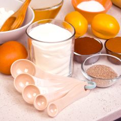   Mérőkanál szett - műanyag - különböző méretben - 5 db / csomag