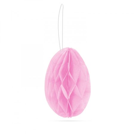 Húsvéti lampion - felakasztható tojás alakú - papír - 5 db / csomag