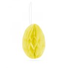 Húsvéti lampion - felakasztható tojás alakú - papír - 5 db / csomag