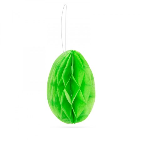 Húsvéti lampion - felakasztható tojás alakú - papír - 5 db / csomag