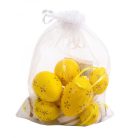 Húsvéti dekoráció - műanyag tojás - 12 db / csomag