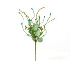 Húsvéti tojásfa ág - zöld - 28 x 16 cm