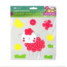 Húsvéti dekoráció - habmatrica - bárányos - 19 x 19 cm