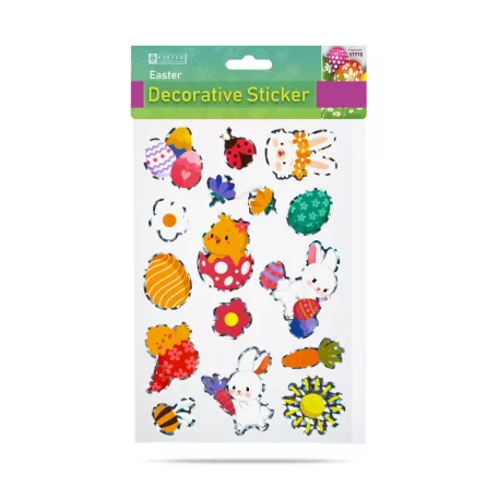 Húsvéti dekormatrica - többféle - 20,7 x 13,9 cm