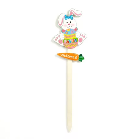 Húsvéti dekoráció - leszúrható nyuszi - 70 cm