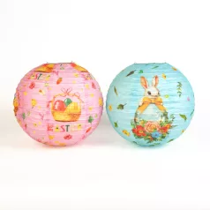 Húsvéti dekoráció - lampion - papír - Ø30 cm