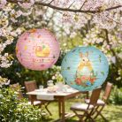 Húsvéti dekoráció - lampion - papír - Ø30 cm