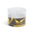 Karácsonyi fényfüzér - melegfehér / ezüst szállal - 2 m - 2 x AA