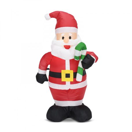 Felfújható mikulás - 120 cm - IP44 - 1 LED - hálózati