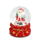 Karácsonyi hógömb - 4 féle - 12 db / display