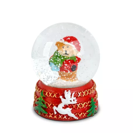 Karácsonyi hógömb - 4 féle - 12 db / display