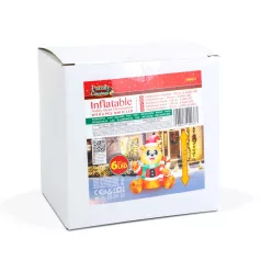 Felfújható maci - 150 cm - IP44 - 6 LED - 100 - 240 V